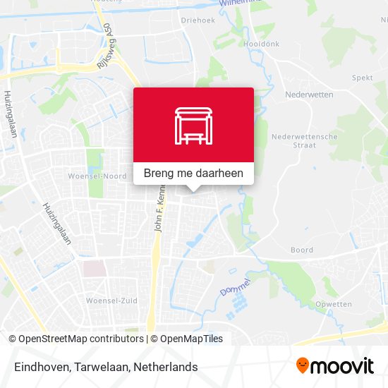 Eindhoven, Tarwelaan kaart