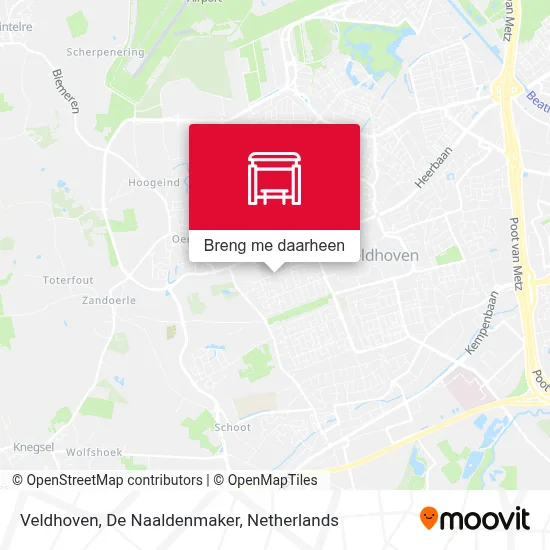 Veldhoven, De Naaldenmaker kaart