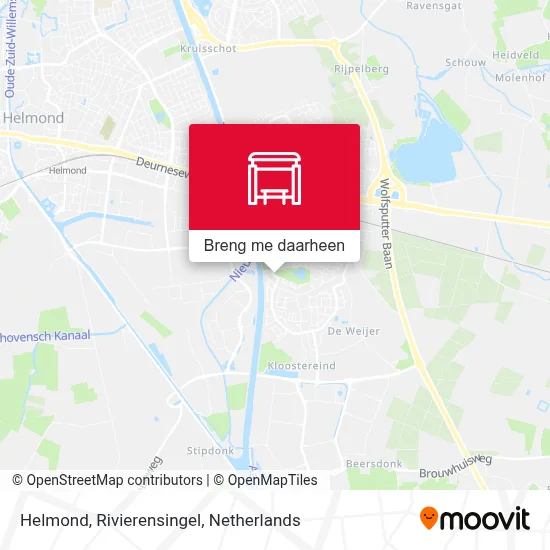 Helmond, Rivierensingel kaart