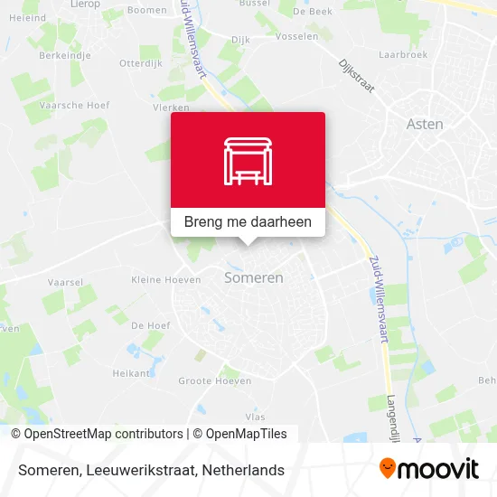 Someren, Leeuwerikstraat kaart