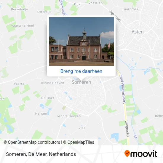 Someren, De Meer kaart