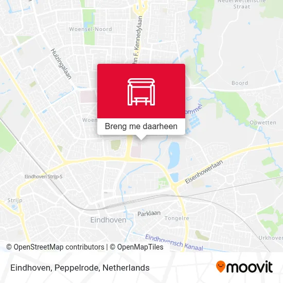 Eindhoven, Peppelrode kaart