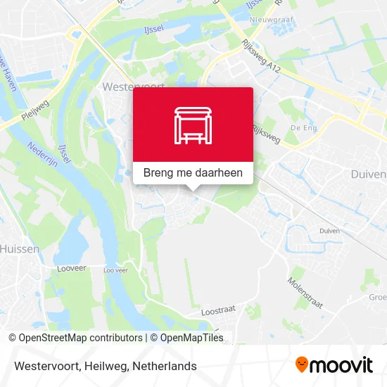 Westervoort, Heilweg kaart