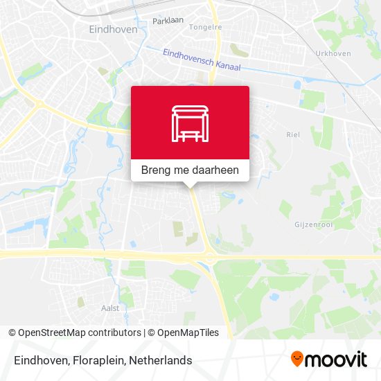 Eindhoven, Floraplein kaart