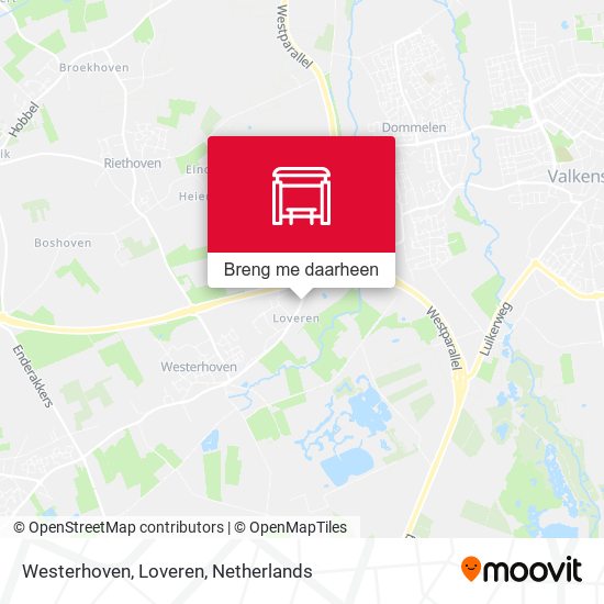 Westerhoven, Loveren kaart