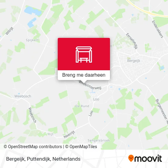 Bergeijk, Puttendijk kaart