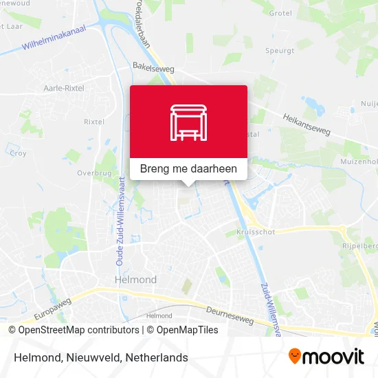 Helmond, Nieuwveld kaart