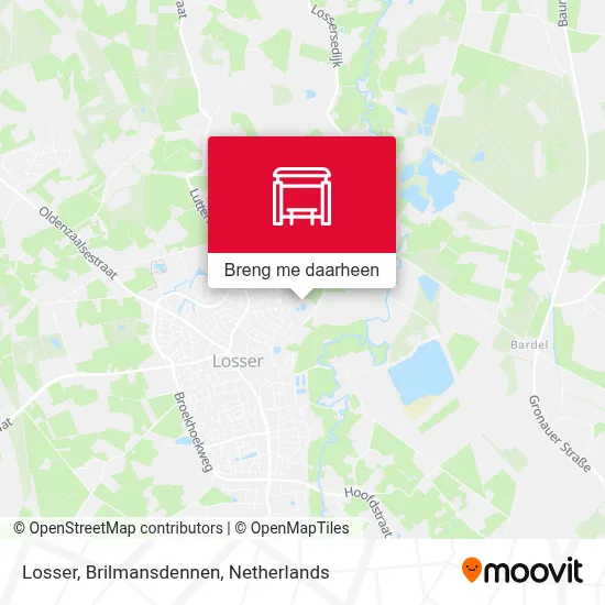 Losser, Brilmansdennen kaart