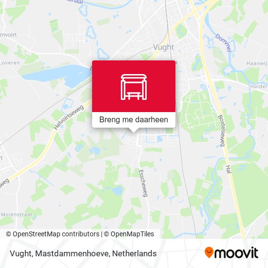 Vught, Mastdammenhoeve kaart