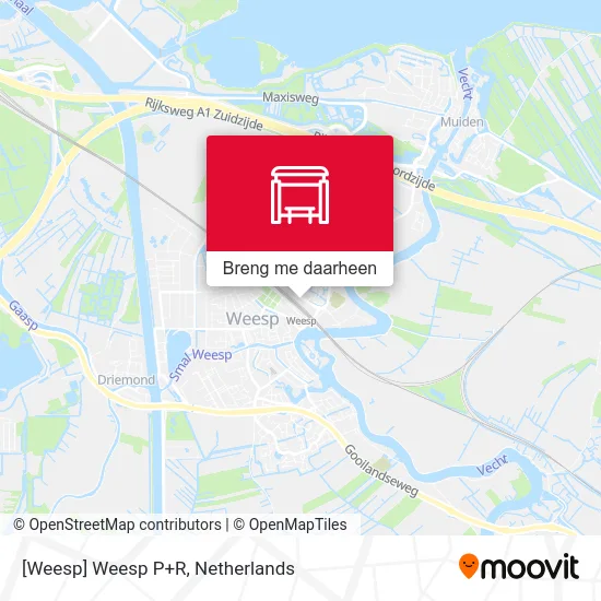 [Weesp] Weesp P+R kaart