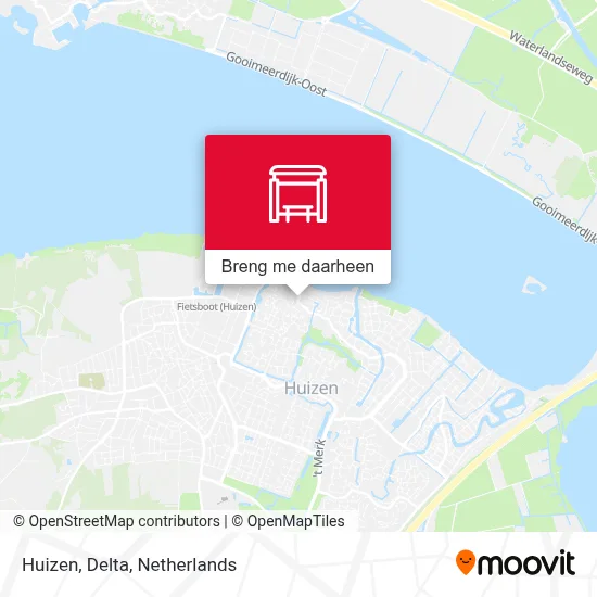 Huizen, Delta kaart