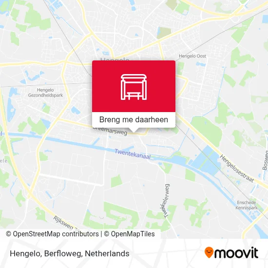 Hengelo, Berfloweg kaart