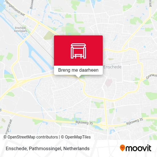 Enschede, Pathmossingel kaart