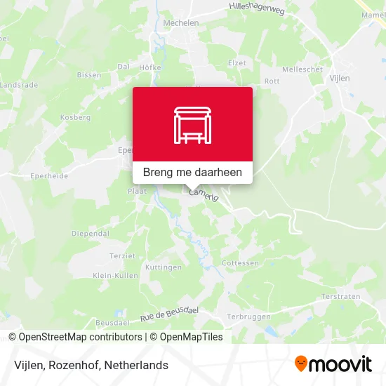 Vijlen, Rozenhof kaart