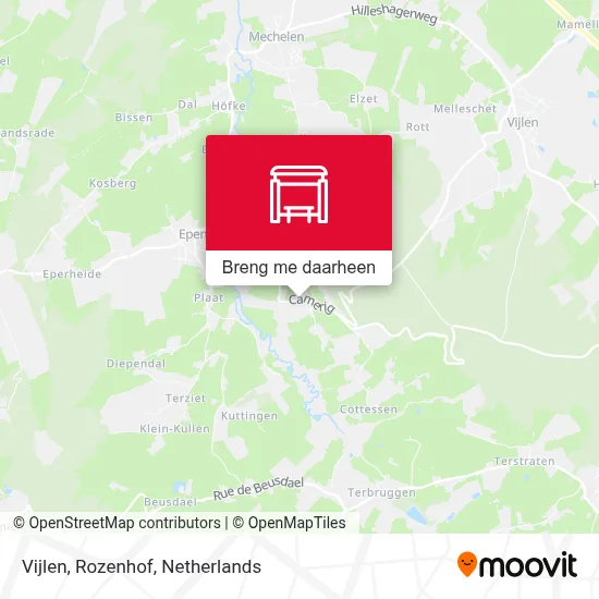 Vijlen, Rozenhof kaart