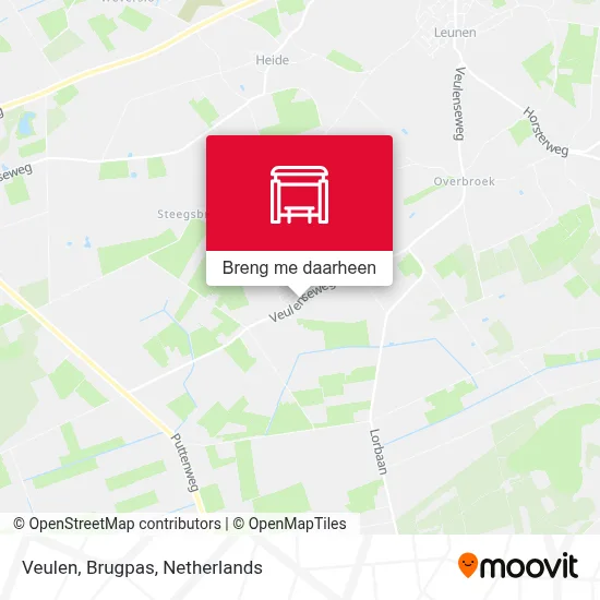 Veulen, Brugpas kaart