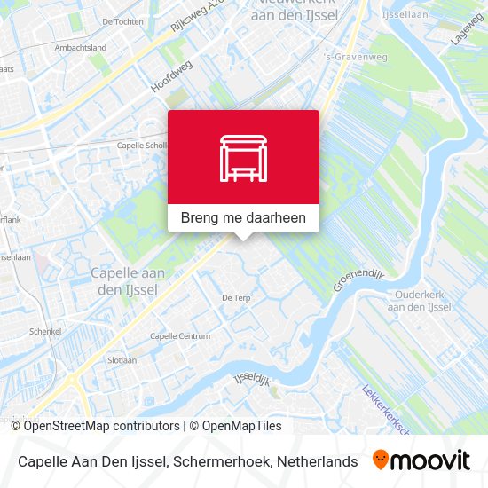 Capelle Aan Den Ijssel, Schermerhoek kaart