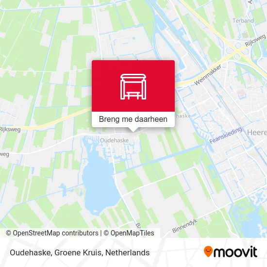 Oudehaske, Groene Kruis kaart