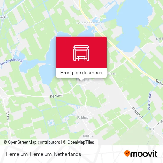 Hemelum, Hemelum kaart