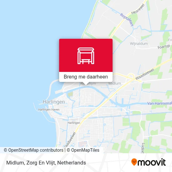 Midlum, Zorg En Vlijt kaart