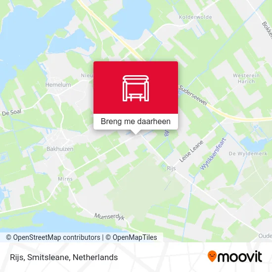 Rijs, Smitsleane kaart