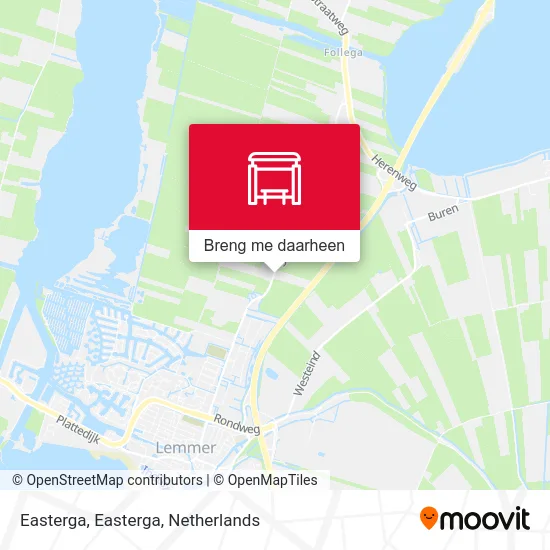 Easterga, Easterga kaart