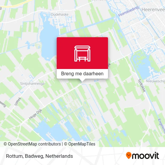 Rottum, Badweg kaart