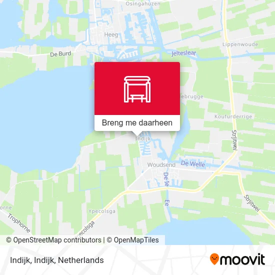 Indijk, Indijk kaart