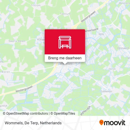 Wommels, De Terp kaart