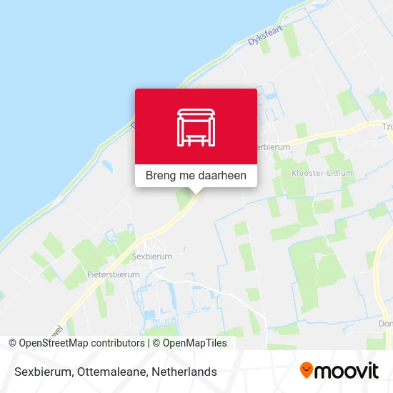 Sexbierum, Ottemaleane kaart