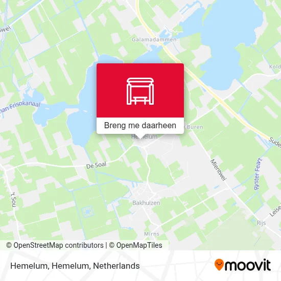 Hemelum, Hemelum kaart