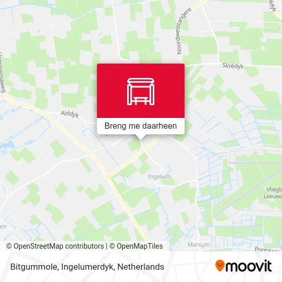 Bitgummole, Ingelumerdyk kaart