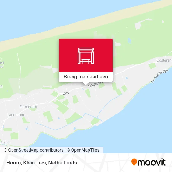 Hoorn, Klein Lies kaart