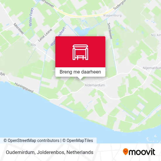 Oudemirdum, Jolderenbos kaart