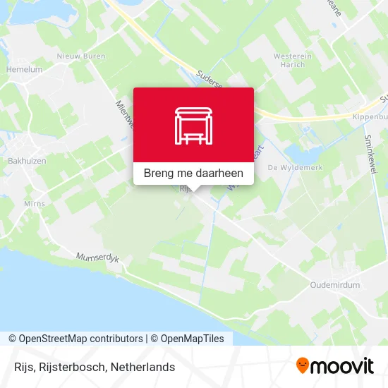 Rijs, Rijsterbosch kaart