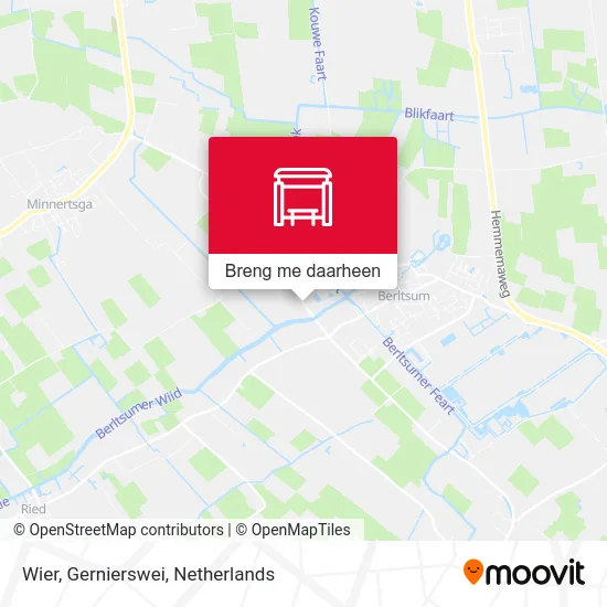 Wier, Gernierswei kaart