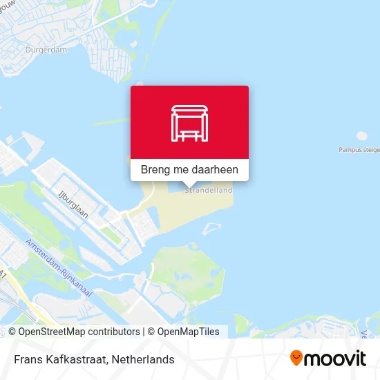 Frans Kafkastraat kaart