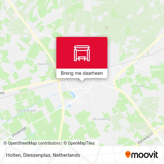 Holten, Diessenplas kaart