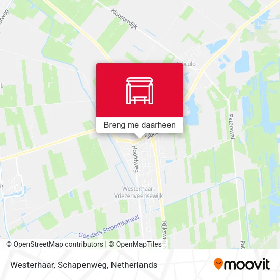 Westerhaar, Schapenweg kaart