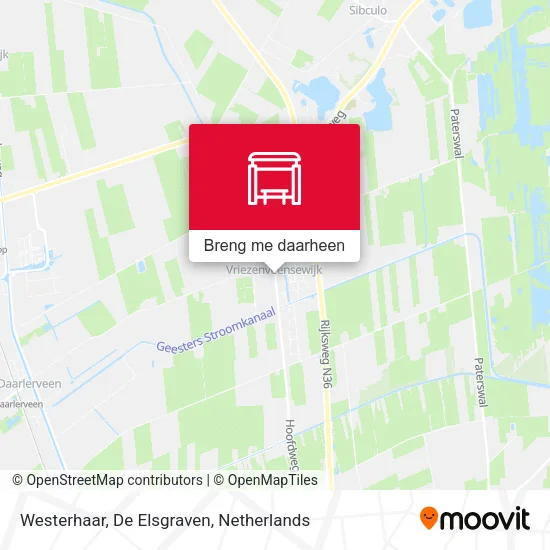 Westerhaar, De Elsgraven kaart