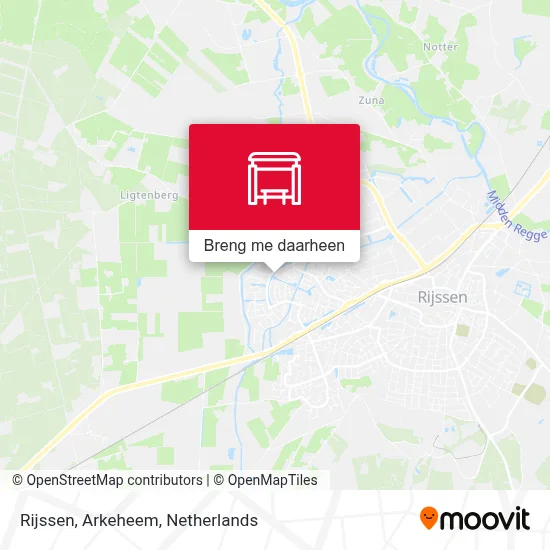 Rijssen, Arkeheem kaart