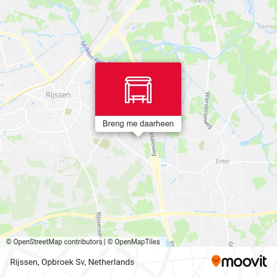 Rijssen, Opbroek Sv kaart