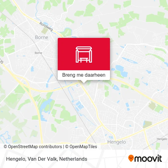 Hengelo, Van Der Valk kaart