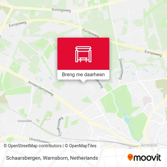 Schaarsbergen, Warnsborn kaart