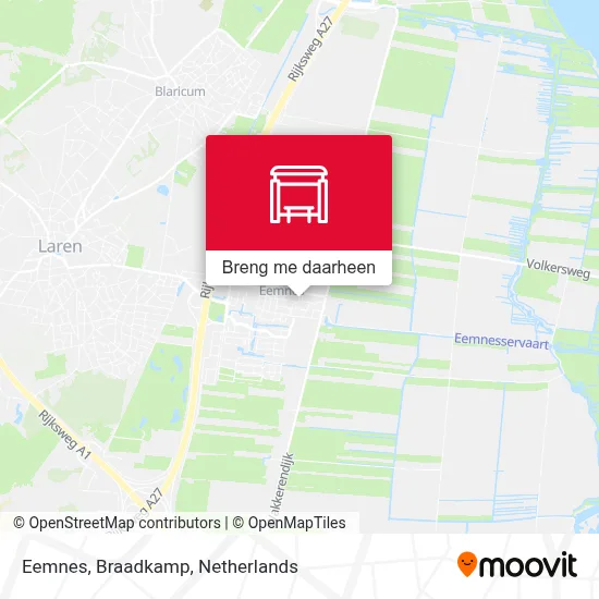 Eemnes, Braadkamp kaart