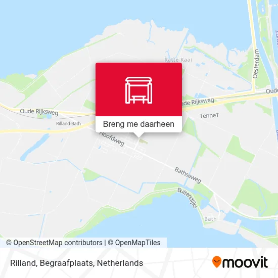 Rilland, Begraafplaats kaart
