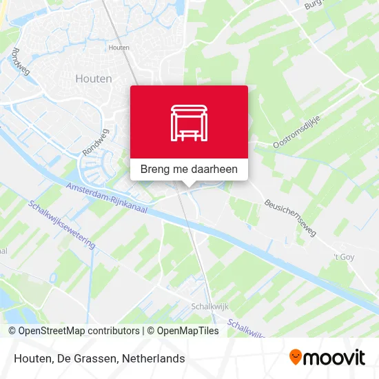 Houten, De Grassen kaart