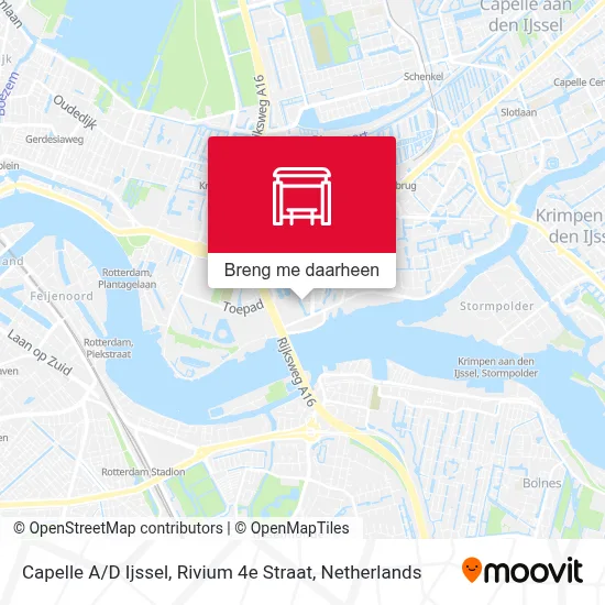 Capelle A / D Ijssel, Rivium 4e Straat kaart