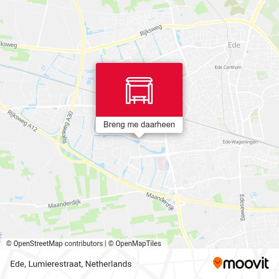 Ede, Lumierestraat kaart