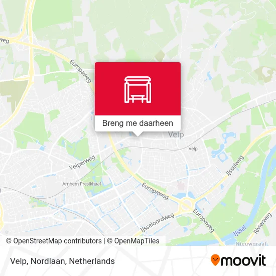 Velp, Nordlaan kaart